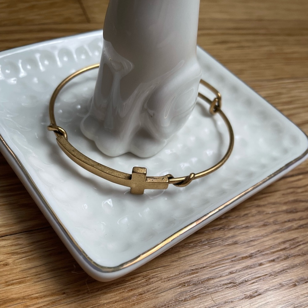 Alex and Ani Cross Bracelet